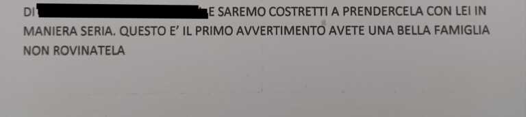Valenzano, minacce alla moglie del candidato sindaco: «È il primo avvertimento»