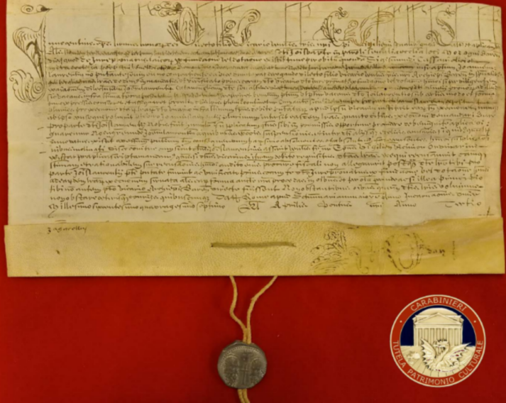Bolle papali rubate nel 1999 e recuperate nel 2020: saranno restituite all’Archivio diocesano di Bisceglie