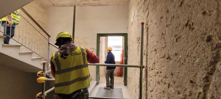 Bari, palazzo Starita apre per le Giornate Fai. Barozzi: «Cantiere complesso ma i lavori procedono spediti» Bari, palazzo Starita apre per le Giornate Fai. Barozzi: «Cantiere complesso ma i lavori procedono spediti»