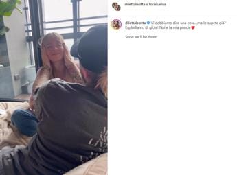 Galleria foto 'Diletta Leotta è incinta, l’annuncio social con Loris Karius' - foto 1
