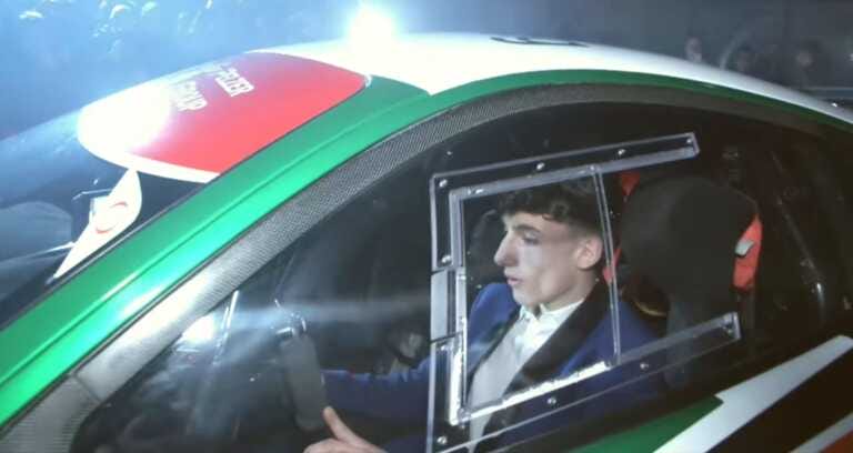 Corigliano d’Otranto, svelata la Ferrari che il 18enne Eliseo Donno guiderà alla conquista del “Trofeo Pirelli”