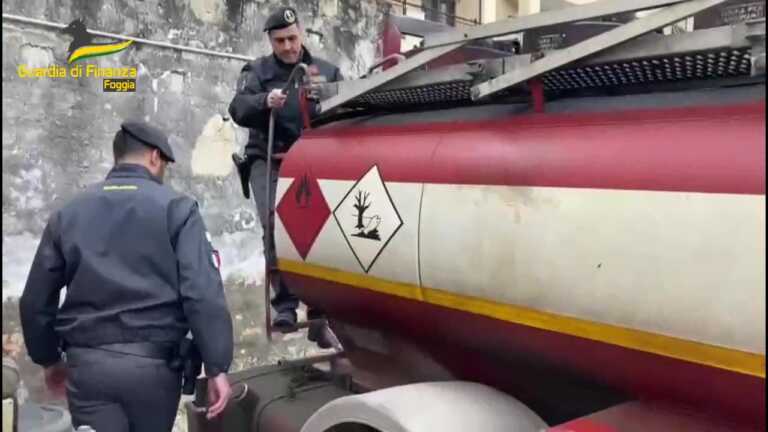 Frodi sui carburanti: 11 arresti nel Foggiano. Sequestro di beni per oltre 5 milioni di euro – VIDEO