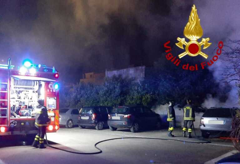 Appicca il fuoco a un’auto a Monteroni di Lecce: denunciato un 32enne