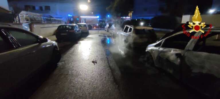 Ancora fiamme in Salento: ad Arnesano in un garage, a Surbo distrutte cinque auto