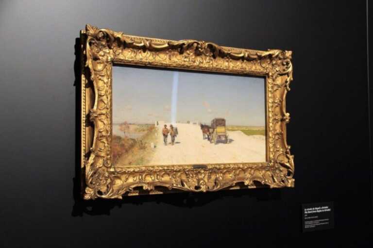 Barletta, dagli Stati Uniti in “prestito” l’opera “La strada da Napoli a Brindisi” di De Nittis