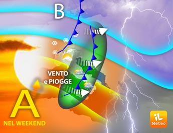 Galleria foto 'Maltempo su mezza Italia ma il weekend è salvo: previsioni meteo' - foto 1