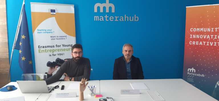Erasmus per imprenditori, Materhub aderisce al network