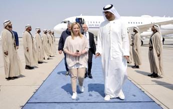 Galleria foto 'Meloni ad Abu Dhabi, firmati partenariato strategico e cooperazione Cop28' - foto 1