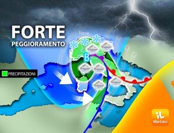 Galleria foto 'Meteo Italia, stop primavera: tornano temporali, vento e neve' - foto 1