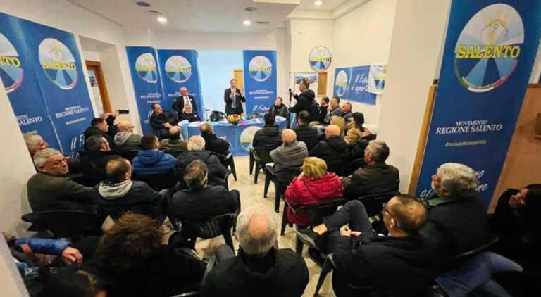 Brindisi, nuova sede per il Movimento Regione Salento. Pagliaro: «Guardiamo alle amministrative» – VIDEO Brindisi, nuova sede per il Movimento Regione Salento. Pagliaro: «Guardiamo alle amministrative» – VIDEO