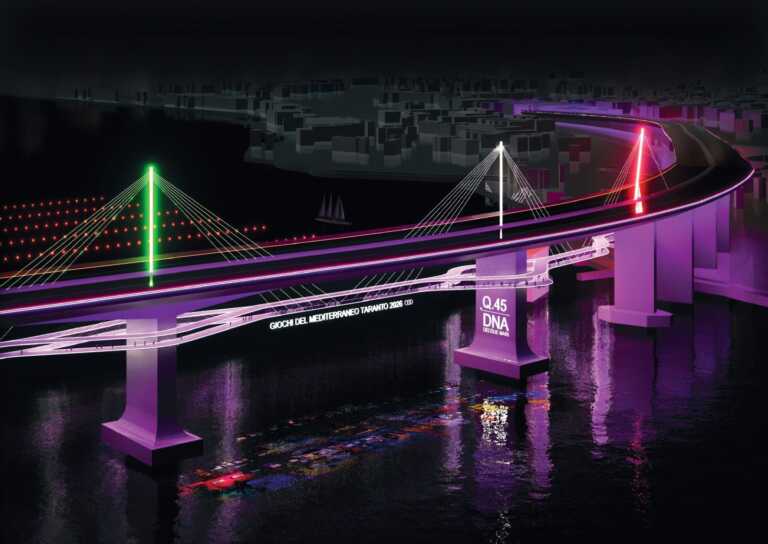 Taranto, un camminamento ciclopedonale lungo il Ponte Punta Penna: l’idea di uno studio di architettura