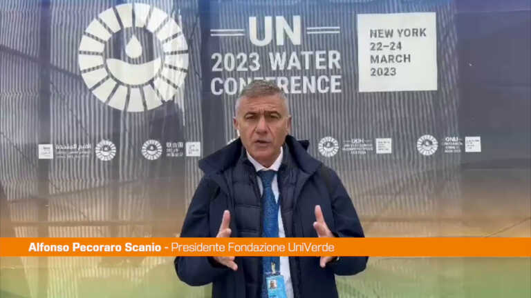 Galleria foto 'Acqua, Pecoraro Scanio “Onu troppo debole, serve più coraggio”' - foto 1