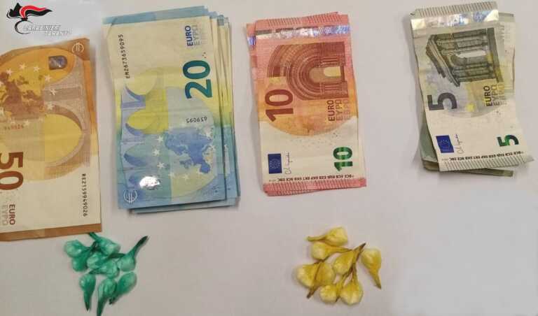 Taranto, droga sul bancone del bar pronta ad essere venduta: arrestato 33enne