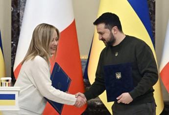 Galleria foto 'Ucraina-Russia, Meloni-Zelensky: “Perseguire una pace giusta”' - foto 1