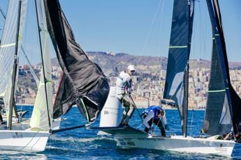 Galleria foto 'Vela: prima tappa circuito 49er, vince l’quipaggio della Marina Crivelli Visconti-Calabrò' - foto 1