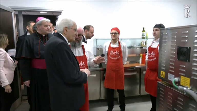 Galleria foto 'Autismo, Presidente Mattarella all’inaugurazione di PizzAut a Monza' - foto 1