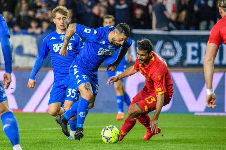 Galleria foto 'L’Empoli batte il Lecce 1-0, decide un rigore di Caputo' - foto 1