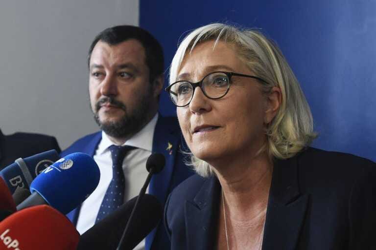 Galleria foto 'Le Pen “Meglio Salvini di Meloni, lei è con la Nato”' - foto 1