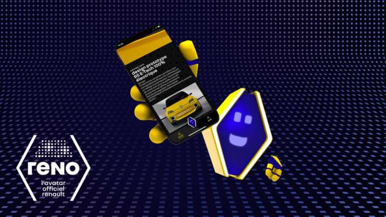 Reno, l’avatar ufficiale di Renault arriva con una App