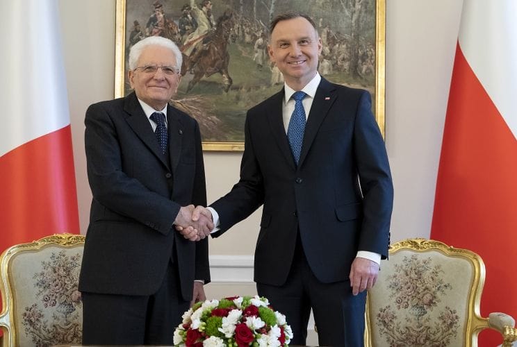 Galleria foto 'Immigrazione, Mattarella incontra Duda “Ue superi regole della preistoria”' - foto 1