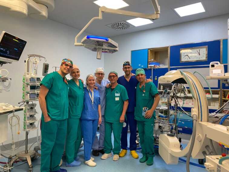 Galleria foto 'Policlinico di Palermo, aorta toracica ricostruita per via endovascolare' - foto 1