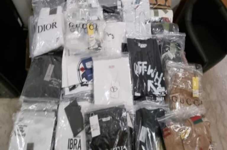Capi di abbigliamento con marchi contraffatti e falsi Made in Italy: sequestri nel Potentino