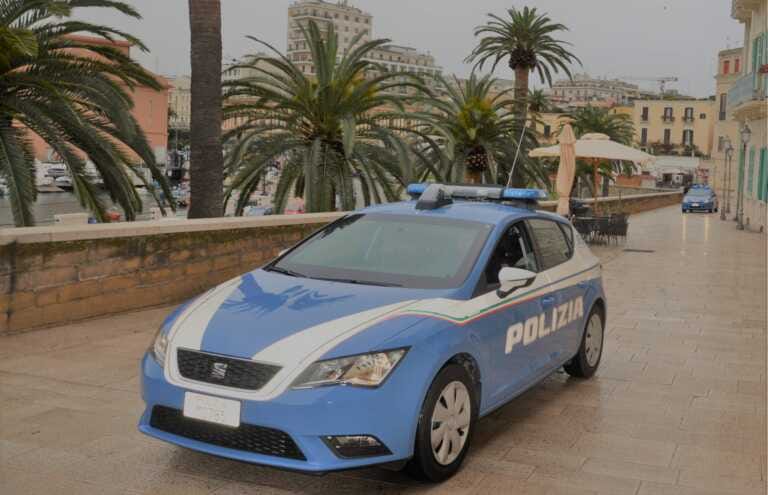 Il bilancio della Polizia di Stato nell’ultima settimana: 9 arresti e 24 denunce nel Barese