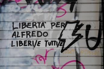 Galleria foto 'Alfredo Cospito interrompe lo sciopero della fame' - foto 1