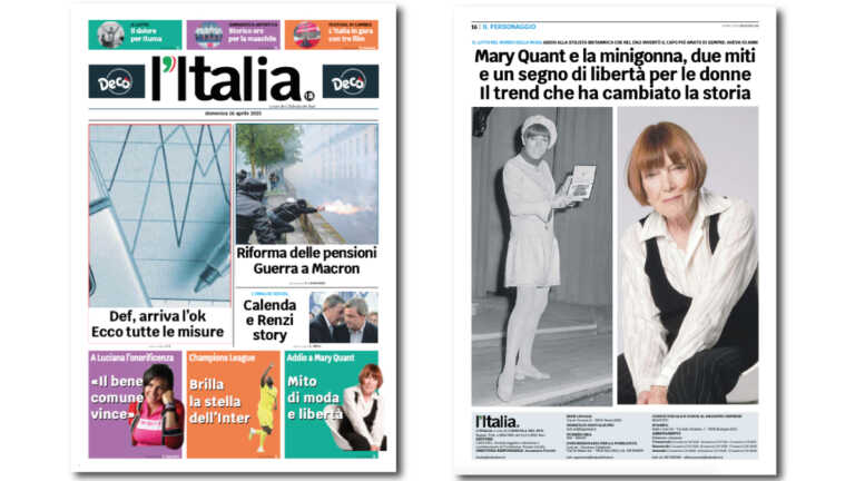 L’Italia del 16 aprile 2023