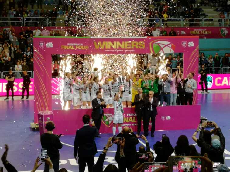 Tripudio a Bitonto: le “Leonesse” conquistato la Coppia Italia di futsal femminile