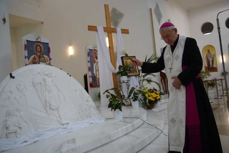 Dalla Puglia un «messaggio di pace» a Kiev, monsignor Santoro: «Una liturgia umana e divina» – VIDEO