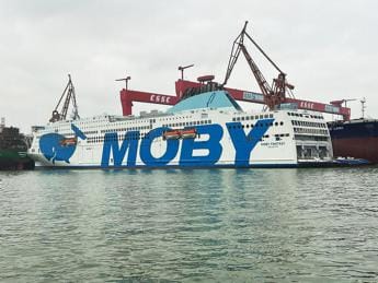 Galleria foto 'Consegnato in Cina Moby Fantasy, il traghetto passeggeri più grande al mondo' - foto 1