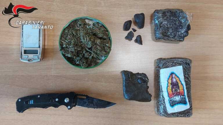 In casa hashish e marijuana: arrestato per spaccio uno studente 17enne a Laterza