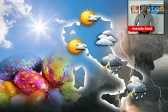Galleria foto 'Freddo e piogge fino a Pasqua, più sole a Pasquetta: previsioni meteo' - foto 1