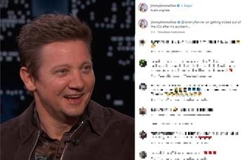 Galleria foto 'Jeremy Renner, prima apparizione in tv dopo incidente – Video' - foto 1
