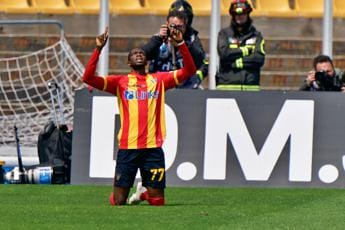 Galleria foto 'Lecce-Sampdoria 1-1, gol di Ceesay e Jesé' - foto 1