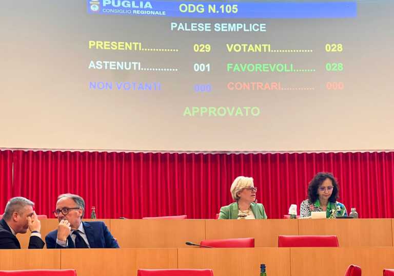 Galleria foto 'Dal Consiglio regionale pugliese l’appello al Governo sull’utilizzo dei fondi Pnrr: «Non lasci soli i Comuni»' - foto 1