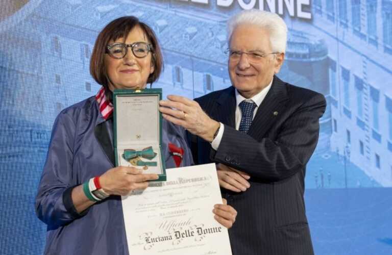 Galleria foto 'Luciana Delle Donne, fondatrice di Made in Carcere, premiata da Mattarella: «Il bene comune ci può salvare»' - foto 1