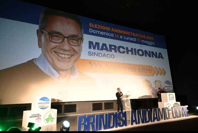 Brindisi, i big della destra con Marchionna: «Adesso riprendiamoci la Puglia»