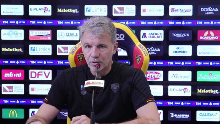 Lecce, contro l’Udinese per tenere a distanza le inseguitrici. Baroni: «Giochiamo senza paura»