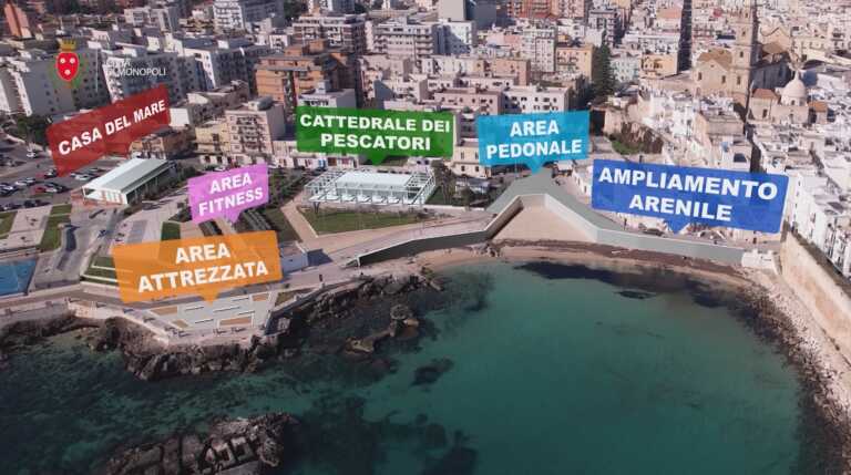 Da Porta vecchia a Capitolo: ecco come cambierà Monopoli. In arrivo 15 mln per riqualificare l’area Sud