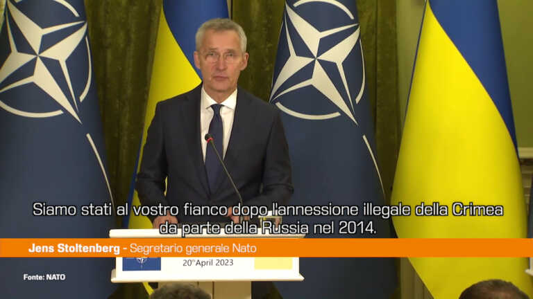 Galleria foto 'Stoltenberg a Kiev “Il sostegno della Nato fa la differenza”' - foto 1