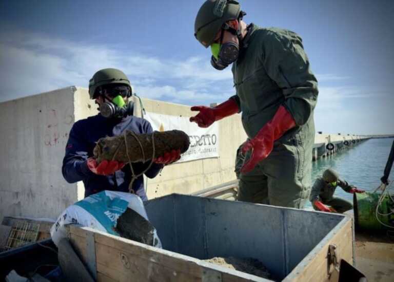 Molfetta: Esercito e Marina fanno brillare 11 residuati bellici. Conclusa l’operazione di bonifica del porto
