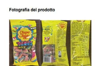 Galleria foto 'Rischio allergeni, richiamo per lotto Chupa Chups Tubes Mini' - foto 1