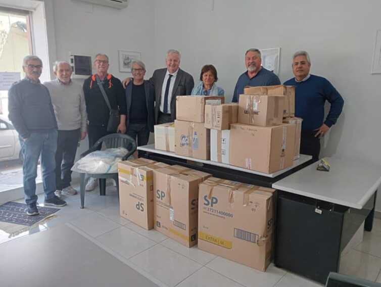 Farmaci e materiale sanitario per la popolazione dell’Ucraina: la solidarietà di Talsano