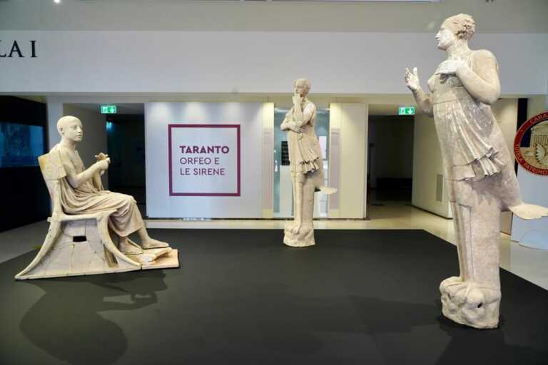 “Orfeo e le Sirene” tornano a Taranto. Sangiuliano: «Punto di partenza per sviluppare grandi potenzialità culturali» – FOTO e VIDEO