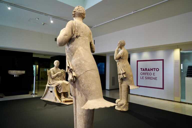 “Orfeo e le Sirene” tornano a Taranto. Sangiuliano: «Punto di partenza per sviluppare grandi potenzialità culturali» – FOTO e VIDEO