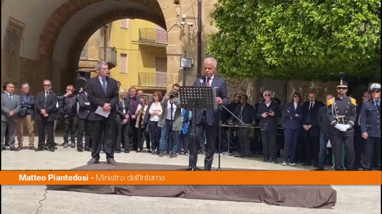 Piantedosi “Opporsi alla mafia è il presupposto di una società sana”