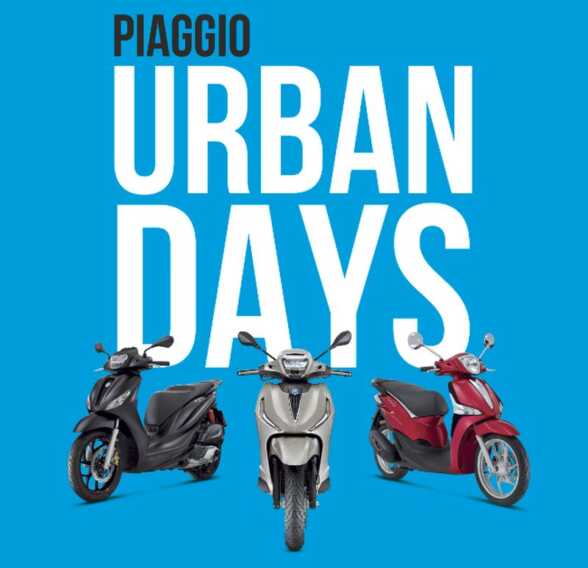 Tornano gli Urban Days Piaggio