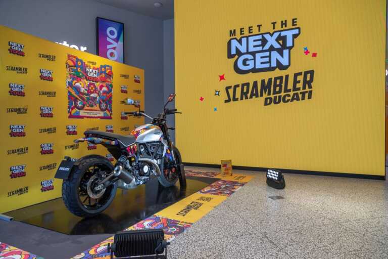 Nuovo Ducati Scrambler si presenta al pubblico nel Next-Gen Tour